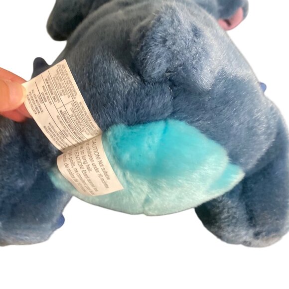 Disney Stitch Plush Stuffed Animal 12" Blue & Purple Soft Toy Cute Collectible - Picture 5 of 8